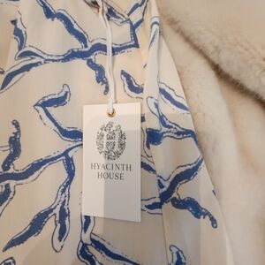 Hyacinth House One Shoulder Maxi Dress Small NWT